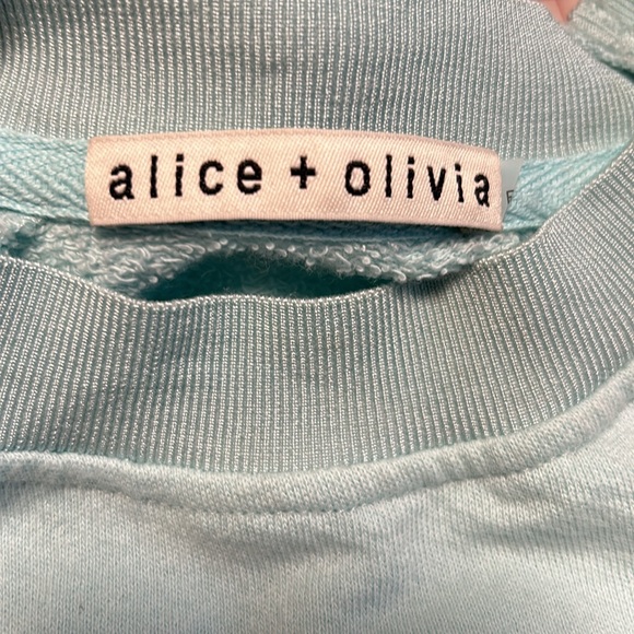 Alice + Olivia sweatshirt crop top - Picture 3 of 6